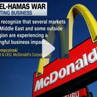  ماكدونالدز تأثرت بصراع إسرائيل وحماس.. ورئيسها التنفيذي يعترف 