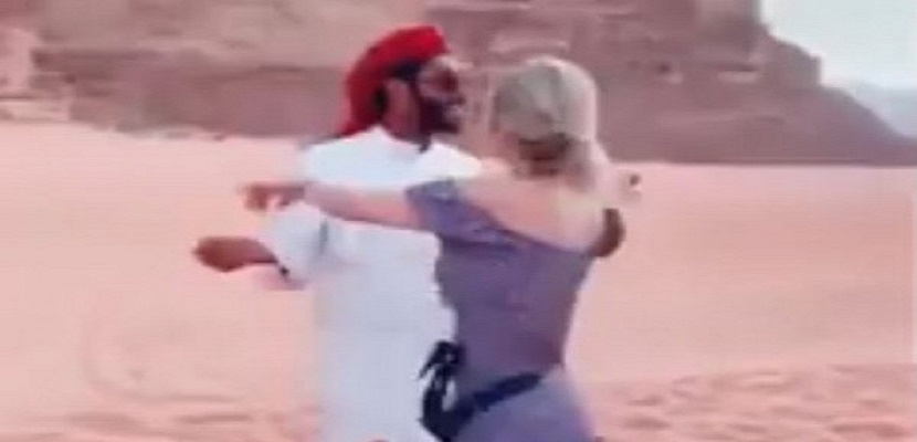 حقيقة فيديو الرقص، في مدائن صالح بالسعودية