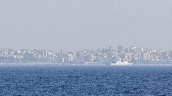 اصابات "بانفجار" في سفينة تجارية بميناء اللاذقية شمالي سوريا