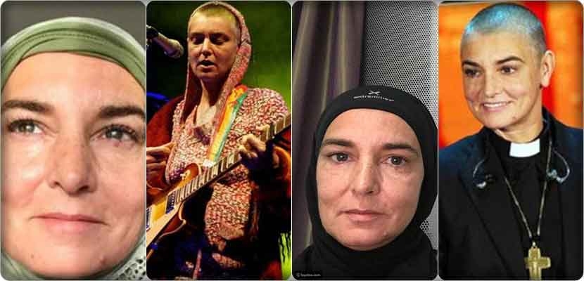 المغنية الإيرلندية سينيد أوكونورSinéad O'Connor اعتنقت الإسلام وإرتدت الحجاب