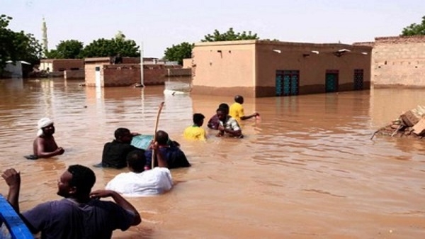 الفيضانات تجتاح العاصمة السودانية