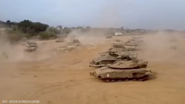 "إسرائيل" تعلن بداية الهجوم البري على غزة