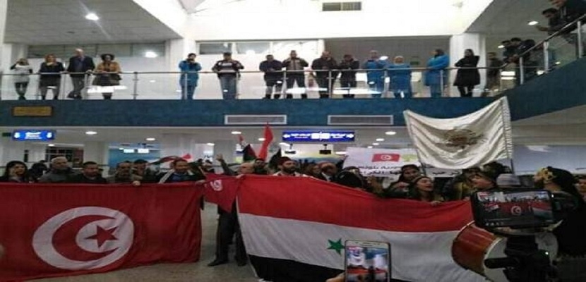 بعد إنقطاع دام 8 سنوات : أول رحلة سورية تحط بمطار المنستير