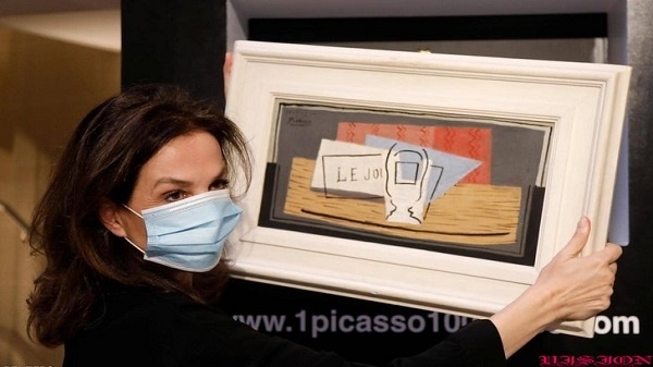 لوحة لبيكاسو بمائة يورو